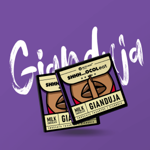 Shhh….ocoleat γάλακτος gianduja φουντούκι 90g